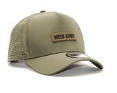 Kšiltovka New Era 9FORTY A-Frame Trucker Tech Perf New Olive