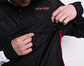 Bunda New Era Contemporary Windbreaker Black/White/Scarlet