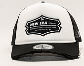 Kšiltovka New Era 9FORTY A-Frame Trucker Patch Black/White
