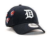 Kšiltovka New Era 9FORTY Detroit Tigers Cooperstown Patched Navy