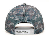 Kšiltovka Mitchell & Ness INTL443 Squad Camo Snapback