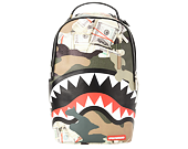 Batoh Sprayground Camo Money Shark Backpack B2202