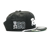 Kšiltovka New Era 9FIFTY NFL Oakland Raiders ONF19 Sideline 1960 OTC