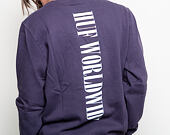 Mikina HUF Serif Pullover - purple velvet