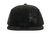 Kšiltovka New Era 9FIFTY Hard Bootleg Black Snapback