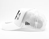 Kšiltovka New Era 9FORTY Trucker Script White / Black Snapback