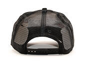 Kšiltovka New Era 9FORTY Trucker Vespa Flock Logo White / Black Snapback