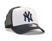 Dětská Kšiltovka New Era 9FORTY Trucker New York Yankees Youth Grey / Navy Snapback
