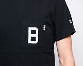 Triko New Era Vintage Pocket Logo Boston Red Sox Cooperstown Black