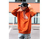 Mikina New Era Vintage Big Logo Hoody Los Angeles Dodgers Cooperstown Rust