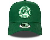 Kšiltovka New Era FORTY A-Frame Boston Celtics Felt Patch OTC/Off White