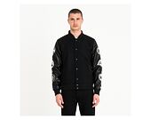 Bunda New Era NBA Patch Varsity Jacket 6 Teams Black