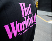 Triko HUF Fast Burn Tee Black