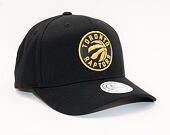Kšiltovka Mitchell & Ness Toronto Raptors Bullion Black/Gold