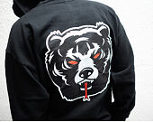 Mikina Mishka Death Adder Lockup Hoodie Black