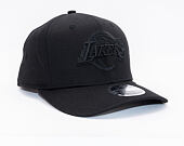 Kšiltovka New Era 9FIFTY Los Angeles Lakers Stretch Snap Tonal Black