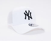 Kšiltovka New Era - MLB Essential 9FORTY Trucker - NY Yankees - White