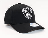 Kšiltovka Mitchell & Ness Brooklyn Nets 600 Black And White Logo 110