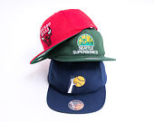 Kšiltovka Mitchell & Ness Seattle Supersonics 462 Team Logo Deadstock Throwback