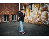 Triko Karl Kani Signature Pinscript Tee 6060587 Black/White/Red