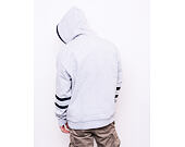 Mikina Karl Kani Signature Block Hoodie Grey/Navy/White