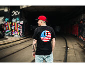 Triko HUF Bummer USA Black