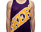 Dres Mitchell & Ness tank top Los Angeles Lakers purple Big Face Jersey