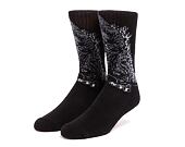 Ponožky Huf Vs Godzilla Socken Black