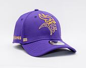 Kšiltovka New Era 39THIRTY NFL20 Sideline Home Minnesota Vikings Stretch Fit CR / Team Color
