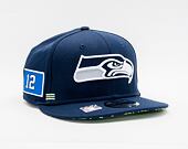 Kšiltovka New Era 9FIFTY NFL20 Sideline Home Seattle Seahawks Snapback Team Color