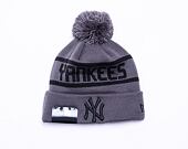 Kulich New Era MLB Team JAKE bobble Cuff Knit New York Yankees Graphite