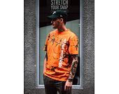 Triko HUF Realtree Peak Logo T-Shirt Orange