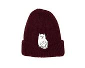 Kulich RIP N DIP Lord Nermal Ribbed Beanie Burgundy