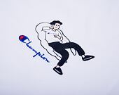 Triko Champion Crewneck T-Shirt White 214419 WW010