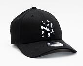Kšiltovka New Era 9FORTY Infill New York Yankees Strapback Black