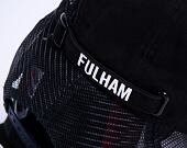Kšiltovka New Era 9FORTY A-Frame Oversized Patch Fulham FC Snapback Black / Scarlet