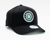 Kšiltovka Mitchell & Ness Boston Celtics Black Varsity Patch 110 Snapback Black