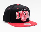 Kšiltovka Mitchell & Ness Team Arch Snapback Atlanta Hawks