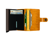 Peněženka Secrid Miniwallet Cleo Ochre/Brown
