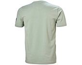 Triko Helly Hansen YU Twin Logo T-Shirt 484 Eucalyptus