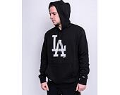 Mikina New Era Infill Logo Hoody Los Angeles Dodgers Black / Optic White