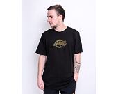 Triko New Era Chain Stitch Tee Los Angeles Lakers Black