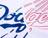 Triko New Era Split Graphic Los Angeles Dodgers Optic White