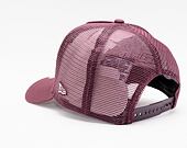 Kšiltovka New Era 9FORTY A-Frame Trucker Heritage Patch Snapback Maroon