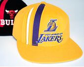 Kšiltovka Mitchell & Ness INTL847 Los Angeles Lakers Time Stripe Deadstock