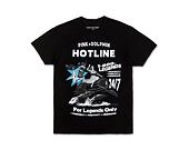 Triko Pink Dolphin Hotline Tee OH12011HLBL Black