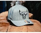 Kšiltovka Mitchell & Ness Chicago Bulls Heathered 110 Snapback