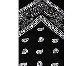 Šátek Urban Classic TB4068 Bandana Black / White