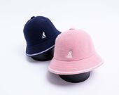 Klobouk Kangol Tropic Wide Brim Stripe Casual Grape K3397-GR507