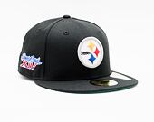 Kšiltovka New Era 59FIFTY NFL Side Patch Pittsburgh Steelers Fitted Team Color